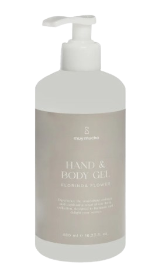 SAVON CORPS ET MAINS FLORINDA 7X7X18,5CM 480ML TA